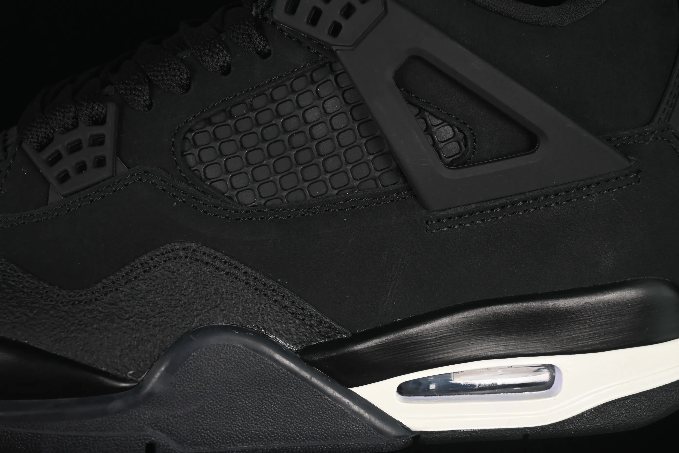 All categories Air Jordan Jordan series basketball shoes Air Jordan 4 Nigel Sylvester x Air Jordan 4 Retro AJ4 Joe 4 joint black brick HF4340-001